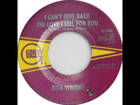 Video thumbnail for I Can’t Give Back the Love I Feel for You