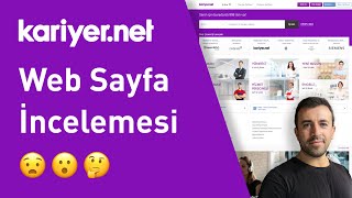 Kariyer.net Web Sayfa İncelemesi