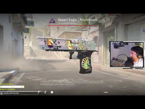 Deagle Prinstream with Liquid Stickers in CS2 #csgoskins