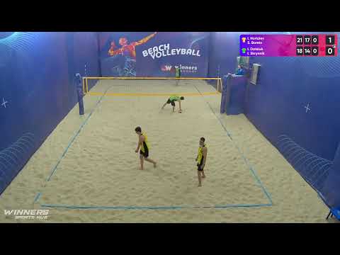 12:50 I. Horiaiev / S. Borets - I. Datsiuk / I. Skrynnik 24.01.2023 | Winners Beach Volleyball
