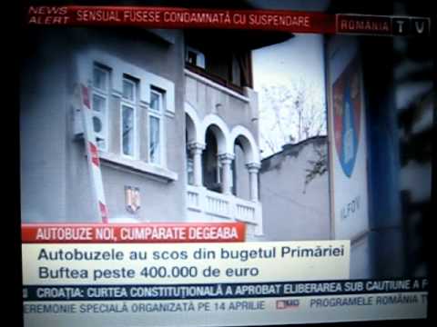 Problema transporului buftean la TV