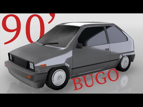 90's Kei Bugo - (Automation + BeamNG.drive)