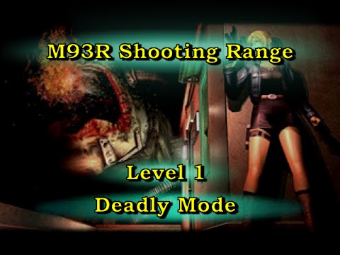 Parasite Eve 2: Shooting Range LV1 (Nightmare, M93R)