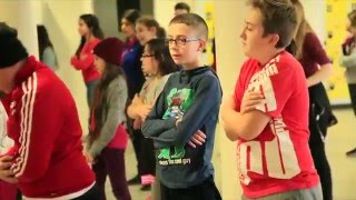 Flashmob au collège Paul-Éluard