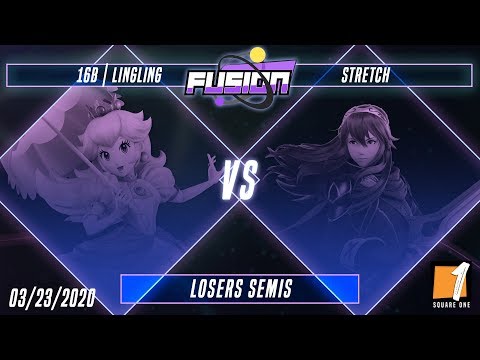 Fusion.EXE #15 - 16B | LingLing (Peach) Vs. Stretch (Lucina) - Losers Semis - Smash Ultimate