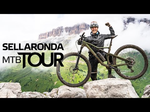 Spektakuläre MTB-Tour: Sellaronda (3.915 HM) aus Wolkenstein in Südtirol | Mountainbike