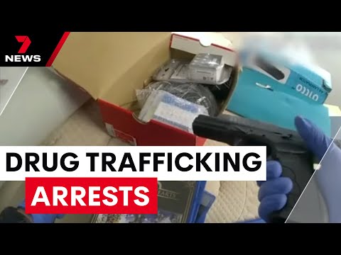 Over 20 gang members arrested over drug trafficking in Brisbane | 7NEWS