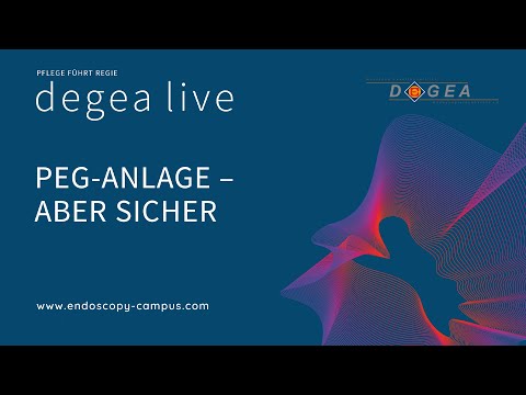 degea live – PEG-Anlage – aber sicher