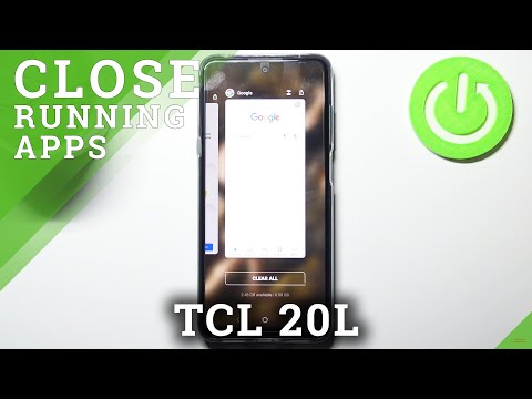 How to Turn Off Running Apps in TCL 20L -  Close Background Apps
