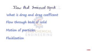 FM T6.1 Flow past immersed bodies- drag and drag coefficient
