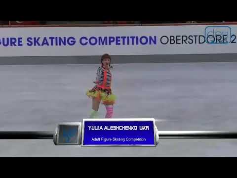 Aleshchenko Yuliia bronze 2 A  Artistic Oberstdorf  2018