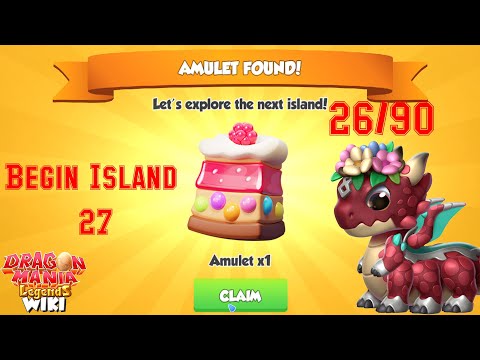 Begin Island 27 Primal Event - Treasure Hunt Events | Dragon Mania Legends