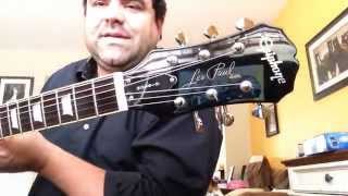 Video thumbnail for New Guitar Day - 2002 Epiphone Les Paul Standard by Joe Faraldi