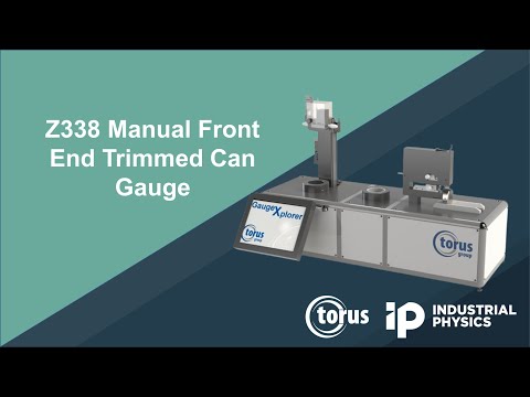 Video do Medidor Manual de Latas Cortadas Front End Z338