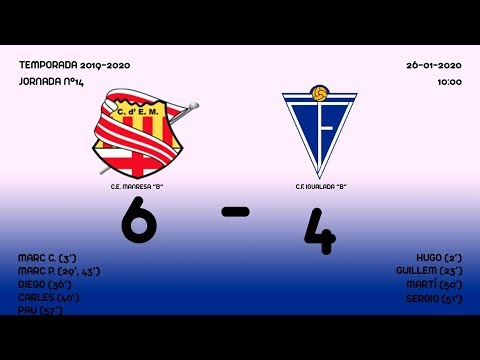 Resum C.E. Manresa "B" - C.F. Igualada "B"