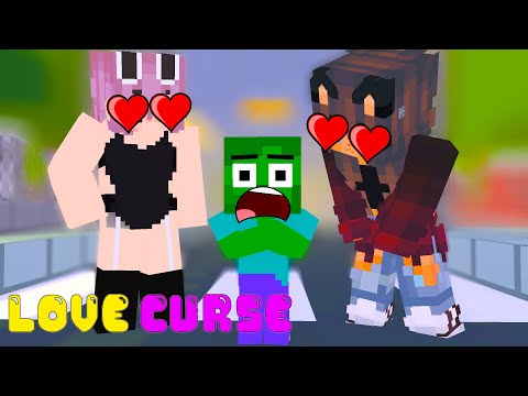 Monster School : POOR baby ZOMBIE LOVE CURSE Beautiful Girls