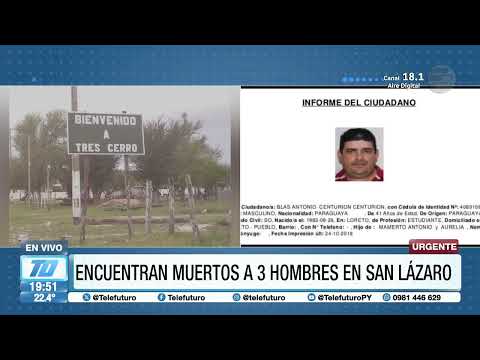 #URGENTE -  Hallan sin vida a 3 hombres reportados como desaparecidos
