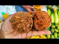 Mouth Watering Street Food Of Kolkata MASALA BEL WOOD APPLE Rs 25 Only Indian Street Food
