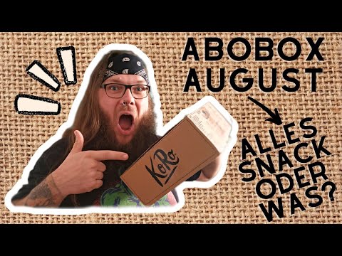 HAMMER INHALT! KoRo Drogerie Abobox UNBOXING + TASTE-TEST August 2022 - Mandeln, Chips & ESSIG?