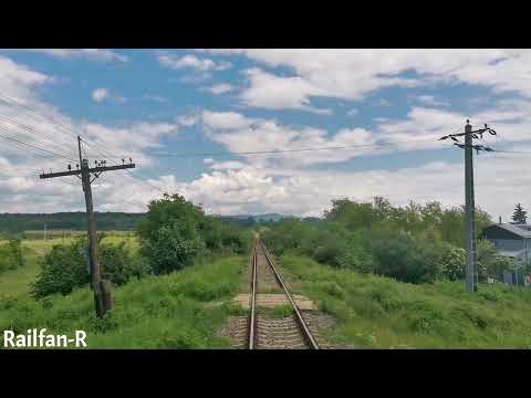 Cab View  Ploiești Sud - Slănic (traseu complet / full route) RELAXING MODE