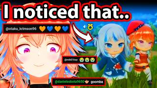 Kiara Noticed Something About Gura in Holodori 【Hololive】