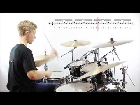 Daily Chops #197 – Paradiddle and Reverse Paradiddle Fill