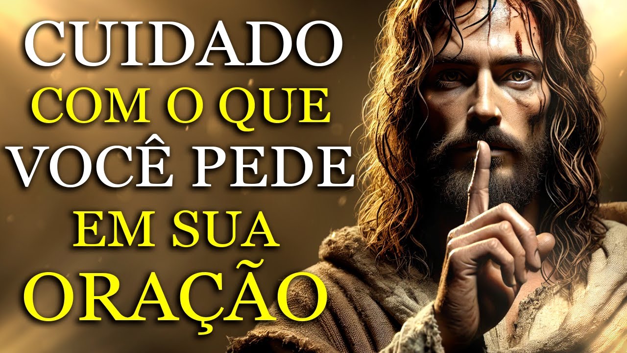 A BÍBLIA nos alertou: CUIDADO com as CONSEQUÊNCIAS das ORAÇÕES que você faz a DEUS