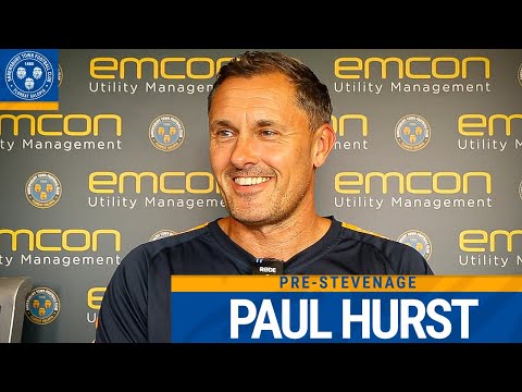 PRE-MATCH | Paul Hurst on Stevenage