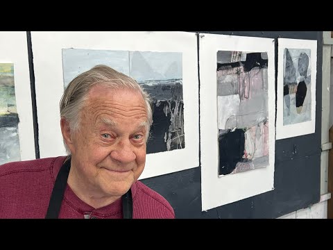 Paint with Bob Burridge - Non Objective Mixed Media Retreat