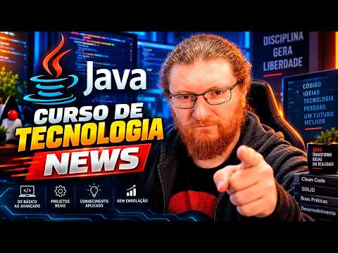 JAVA NEWS DO CURSO DE TECNOLOGIA NEWS - SAMUCA DO JAVA LIVE