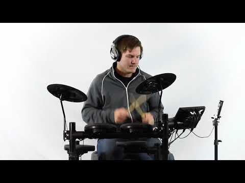 Yamaha DTX402 Electronic Drum Kit Sound Examples