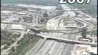 preview picture of video 'VDOT: Springfield Interchange from 1999 to 2007'