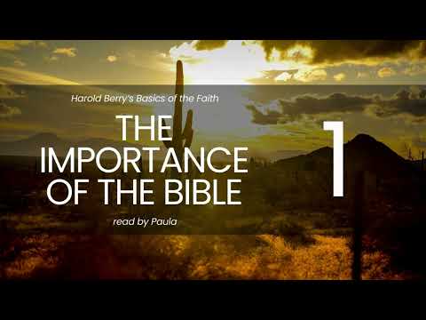 The Importance of the Bible - Day 1