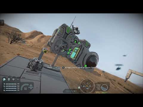 Space Engineers: Xbox Tutorial 144 - Remote Control Grids (from a control seat/chair)