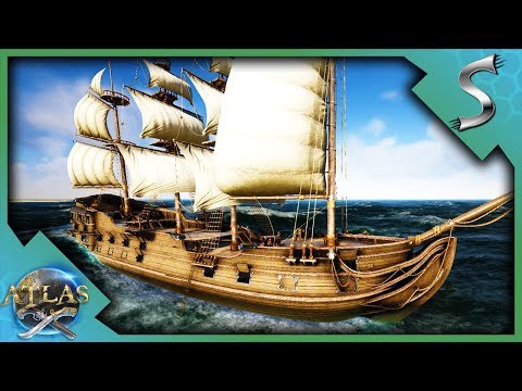 OUR GALLEON IS SINKING! GALLEON VS WHALES! - Atlas [Pirate Survival Gameplay]