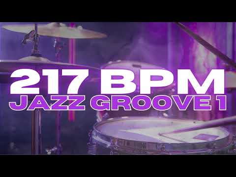 217 BPM - Jazz Drum Beat Groove - Loop 1