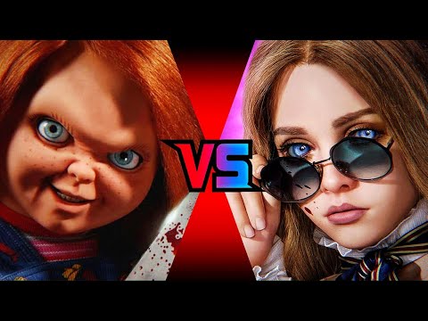 Chucky VS M3GAN | Drawing Cartoons 2