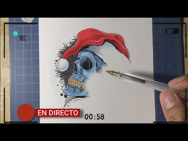 Vídeo relacionado con Pesada Calavera navideña con Gorra de Navidad Diseño Feo Sudadera