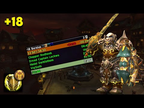 +18 Siege of Boralus | Prot Paladin PoV | The War Within 11.0.5 WoW