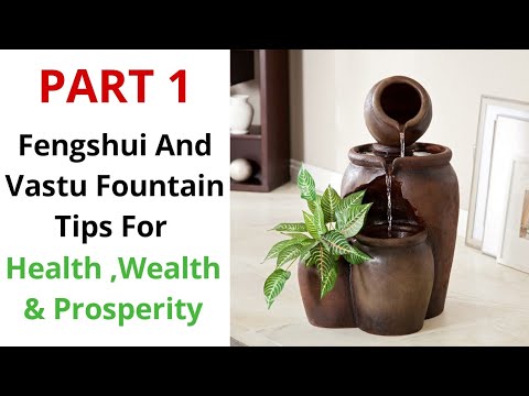 Feng Shui and Vastu Indoor Fountain for Health, Wealth & Prosperity