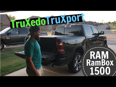 Install And Review - TruXedo TruXport Bed Cover Install On New 2019 Ram 1500 RamBox