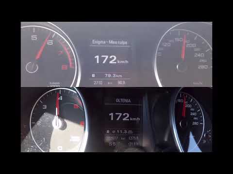 Audi A5 2.0 TFSI 211ps vs 3.0 TDI 245ps acceleration.