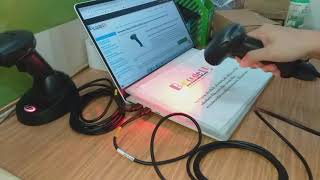รีวิว สาธิต ทดสอบ Honeywell 1950G 1950GSR 2D Barcode scanner เครื่องอ่านบาร์โค้ด