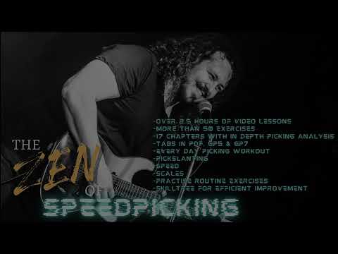 Boost your picking technique with "THE ZEN OF SPEEDPICKING"