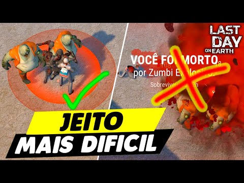 JEITO MAIS DIFICIL DE PASSA HORDA DA DELEGACIA - Last Day On Earth