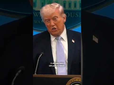 Trump Escalates Threats to Destroy Iran’s Bridges and Power Plants