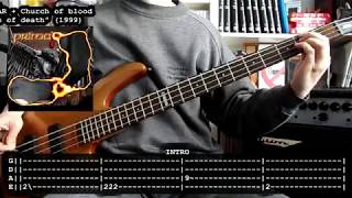 PRIMAL FEAR - Church of blood (bass cover w/ Tabs)