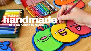 How I Make My Wood Cut Paintings | Arts & Crafts Vlog