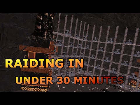 RAIDING the ALPHA of FJORDUR in under 30 MINUTES | Bams ark labyrinth Cave