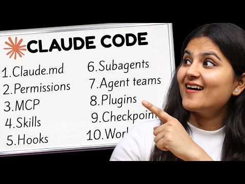 Claude Code: The 10 Features Every Engineer Needs to Know thumbnail